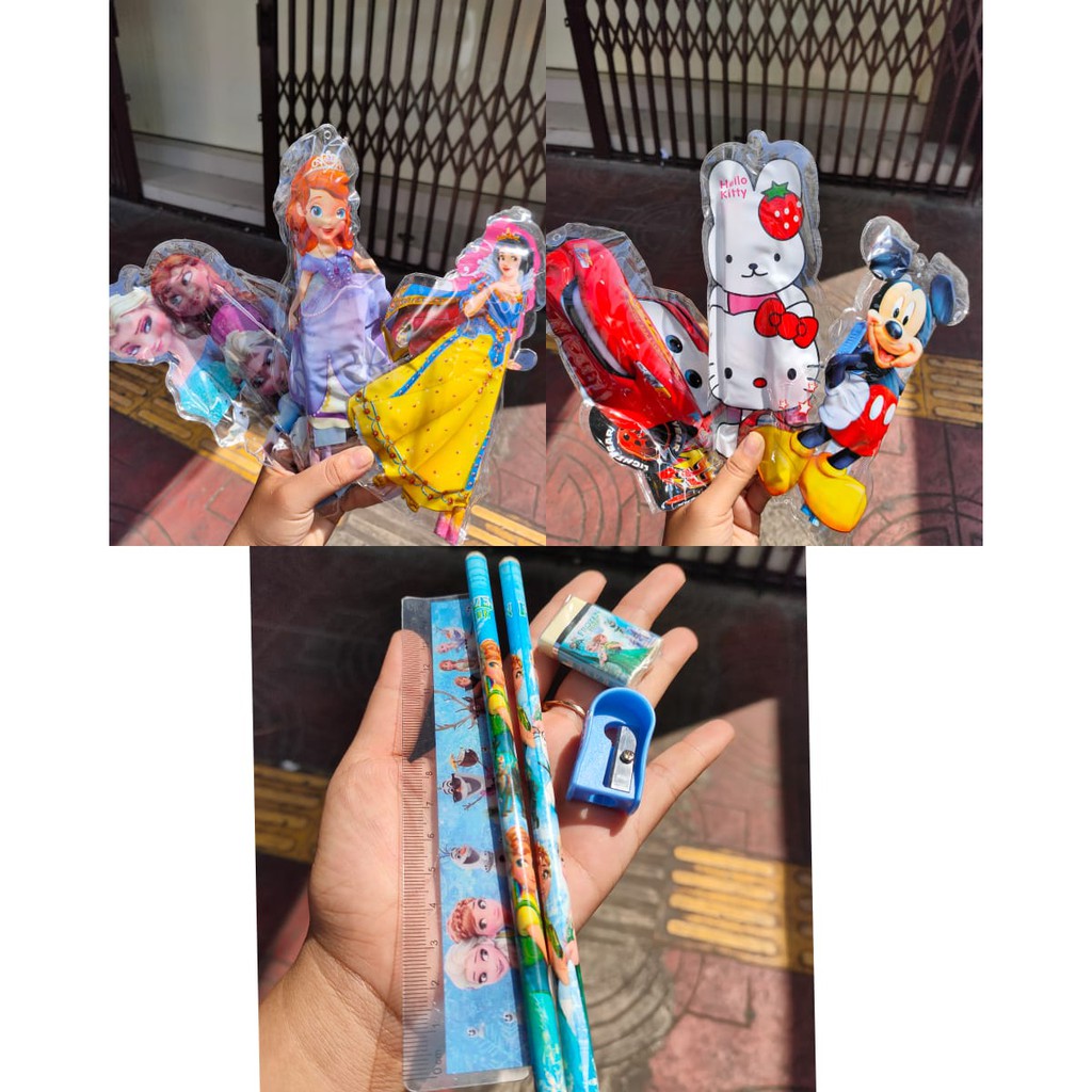 

paket ulang tahun set kecil bentuk karakter ko danny