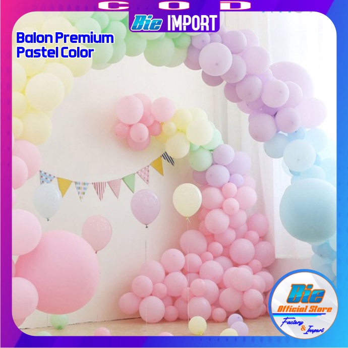 Balon Pastel Color Impor Best Seller