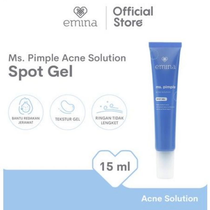 Emina Ms Pimle Acne Solution Spot Gel 15ml