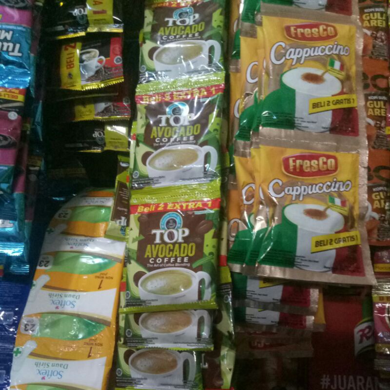 

Top avocado coffee renteng isi 15 sachat