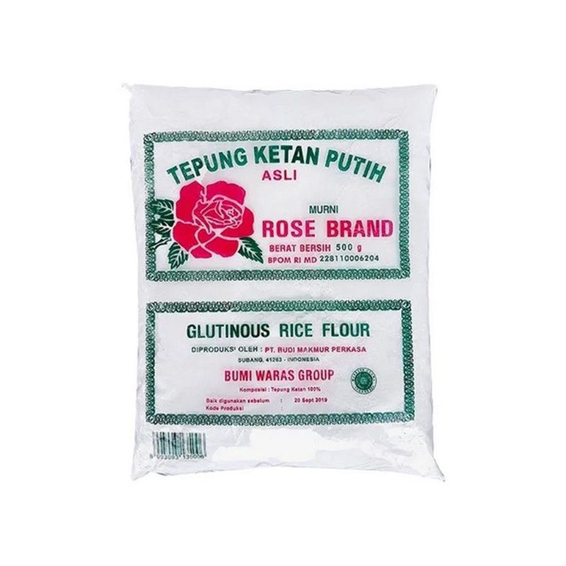 

Tepung Ketan Putih Rose Brand 500 gram