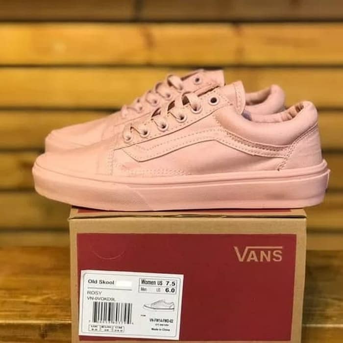 

vans old school pink rose