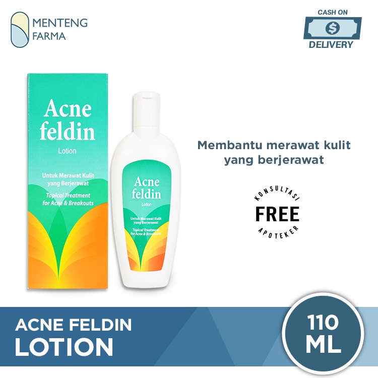 Acne Feldin Lotion - Lotion Perawatan Kulit Berjerawat