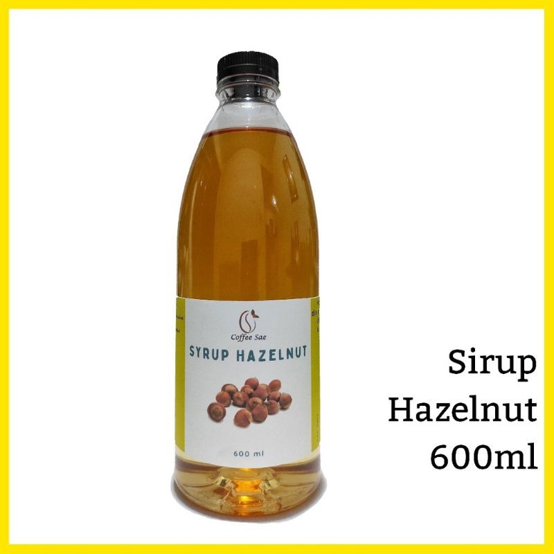 

Sirup hazelnut sirup minuman kekinian GULA Asli homemade 600ml