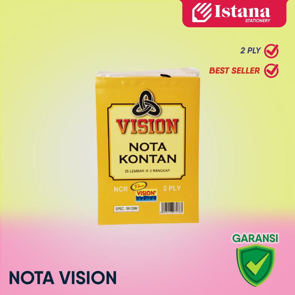 

[TERMURAH] BUKU NOTA NCR GELATIK KECIL 2 PLY