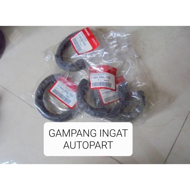 Karet Tatakan Per Keong Depan Bagian Bawah Honda Civic FD 1pcs ORIGINAL