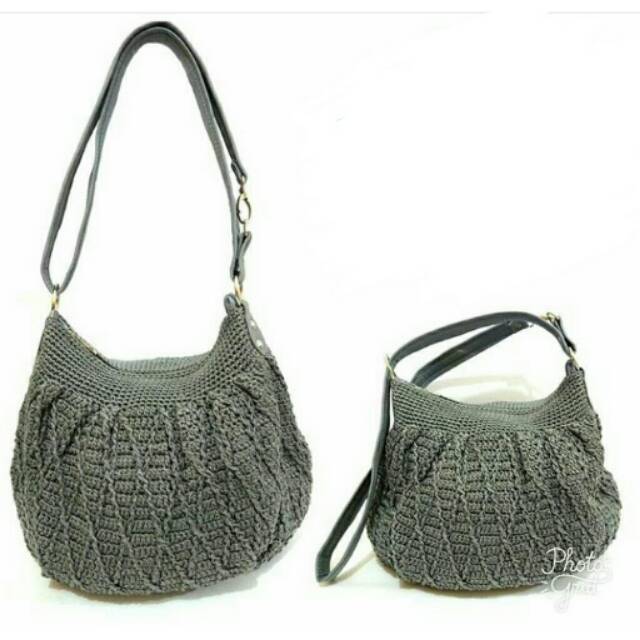 Tas rajut diamond