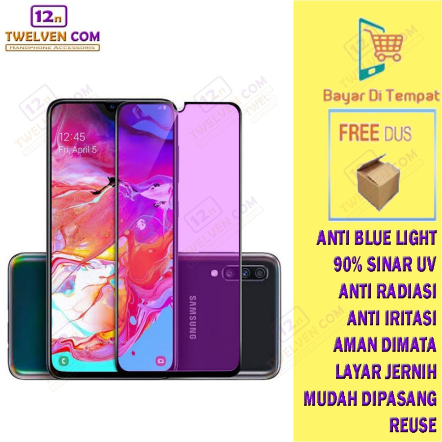 [FLASH SALE] ANTI BLUE LIGHT TEMPERED GLASS Samsung A90 5G