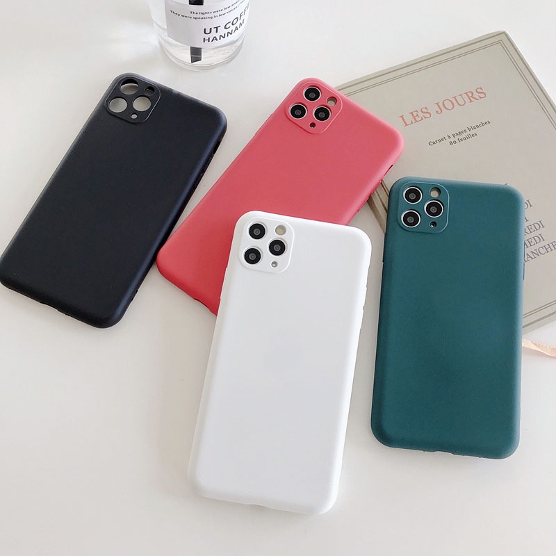 Silicone Case Full Cover For IPHONE 6 6S 7 8 6P 7PLUS 8P XR XS MAX 11 PRO MAX