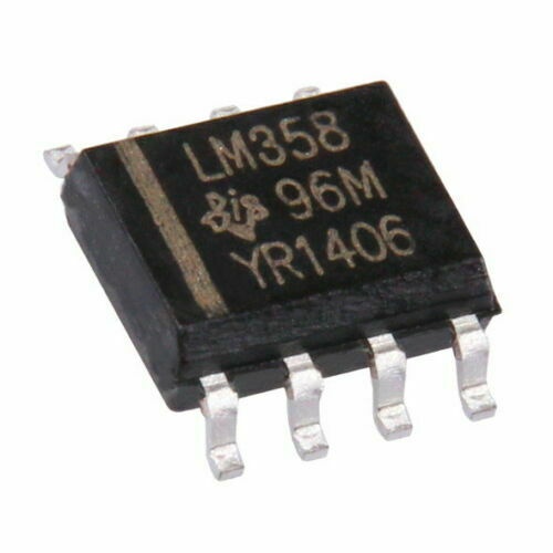 [HAEBOT] IC OP AMP LM358 P SOC8 SMD Dual Dua Komparator Amplifier Mudah Op-amp Dua Channel Penguat Sinyal Elektronik