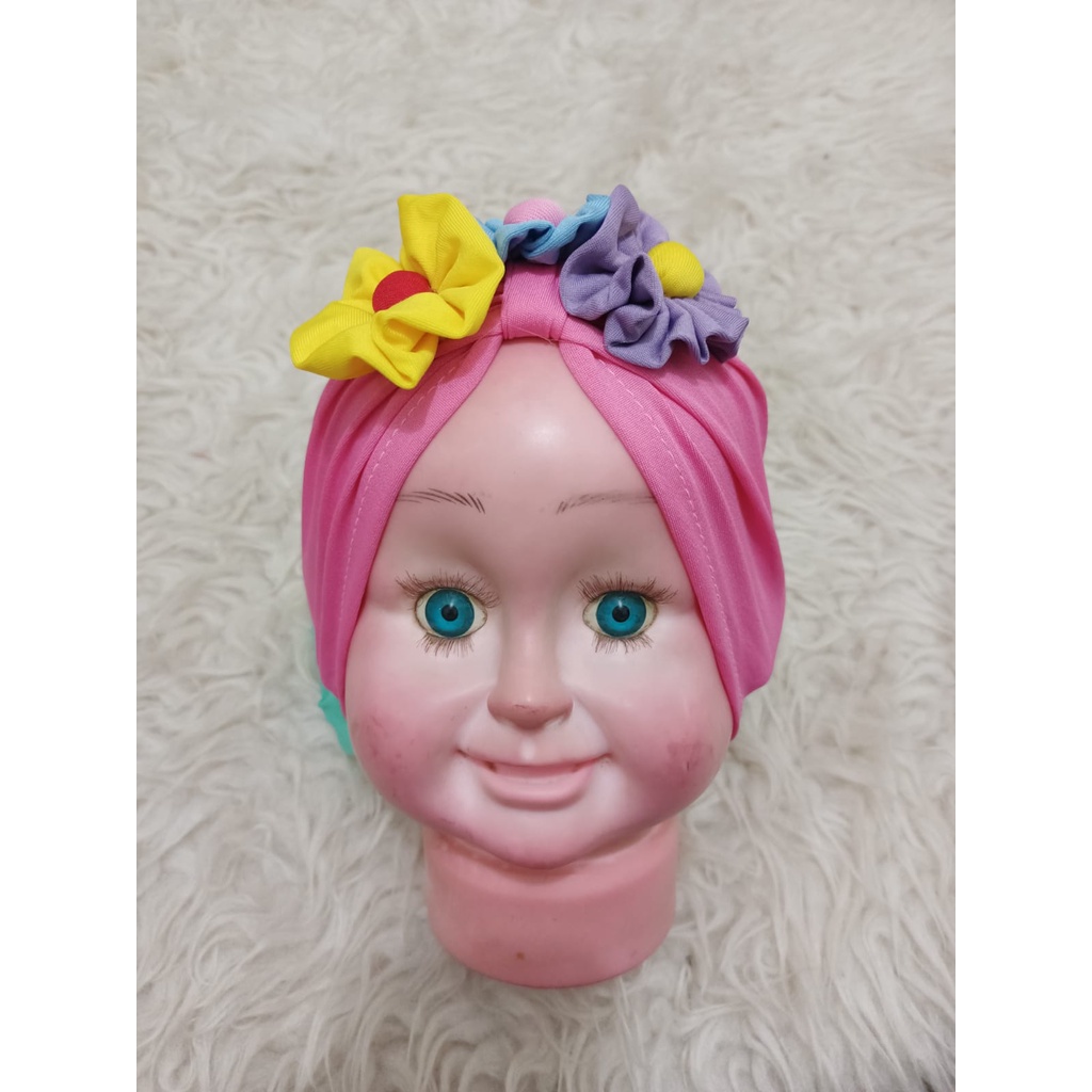 TERBARU Aksesoris Rambut Bayi Anak Bandana Yuki / Turban Bayi Yuki / Turban Bayi Perempuan / Turban Bayi 0 6 Bulan