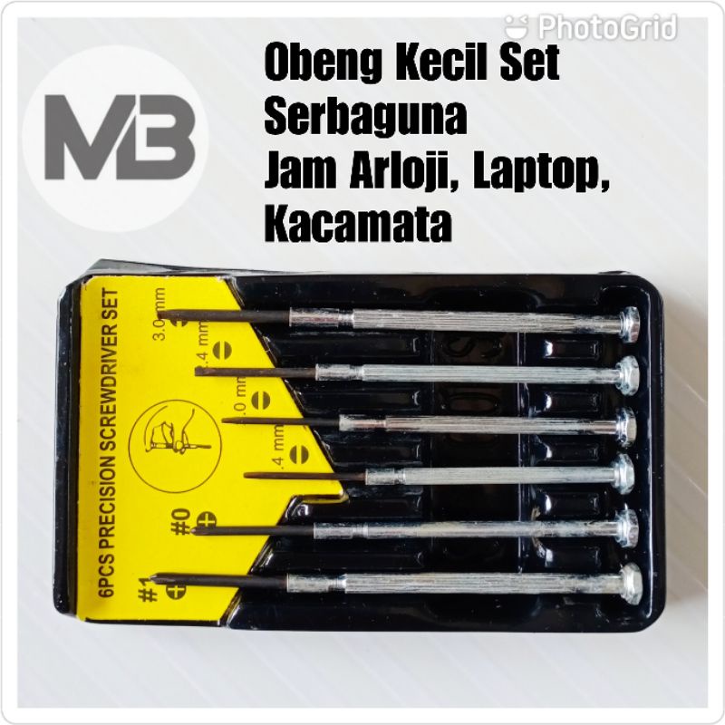 Obeng Kecil Set Serbaguna l Obeng Arloji