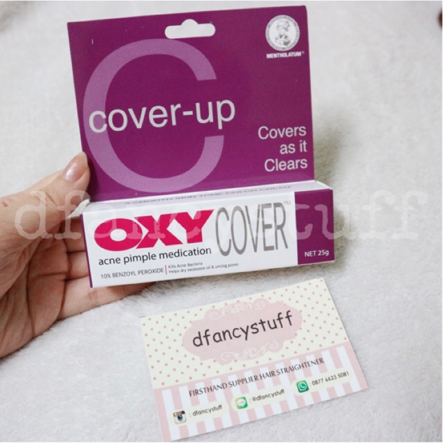 OXY COVER 25gr acne pimple medication ORIGINAL - Obat jerawat