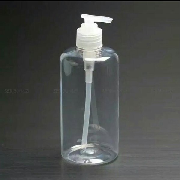 BOTOL SABUN CAIR POMPA 500 ML / TEMPAT SABUN PENCET BENING