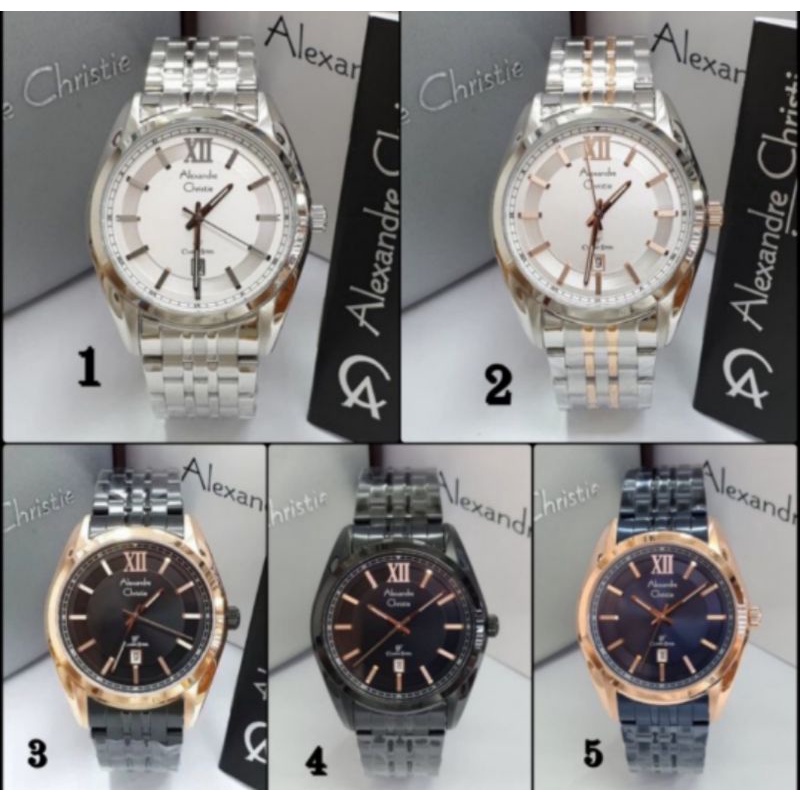 Jam Tangan Pria Alexandre Christie 8501 AC8501 AC 8501 MD | Original