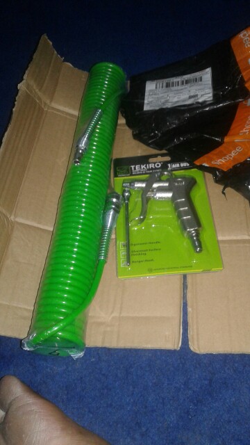 (tekiro)paket Selang Recoil + Air Duster Tekiro