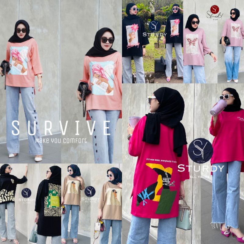 Kaos Sturdy/SURVIVE oversize