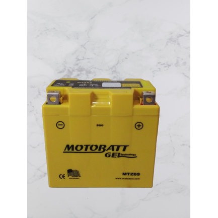 Aki Motor Satria Fu MTZ6S Motobatt Aki Kering Gel