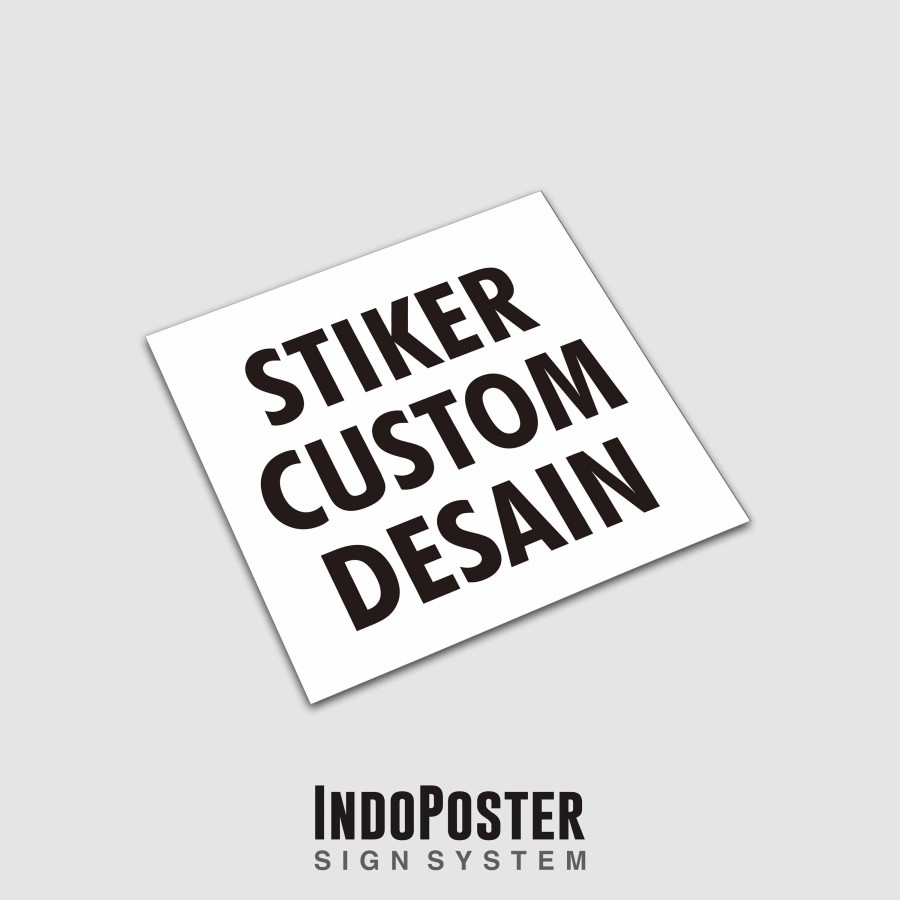 

Stiker Custom Order Request Desain