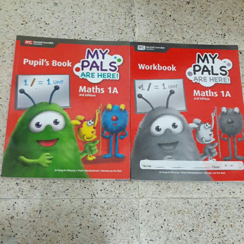 

My Pals Are Here Maths 1A 3rd Edition. PB and WB