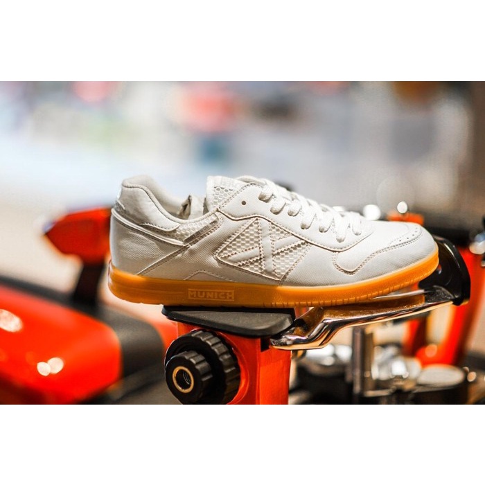 SEPATU FUTSAL X MUNICH CONTINENTAL V2 26 100% ORIGINAL IN ( White )