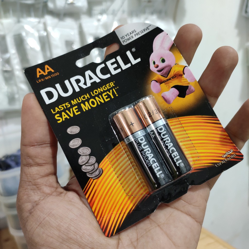 ORIGINAL BATTERY BATREI DURACELL AA A2 ISI 2 A2 ASL