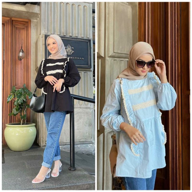 ALICE BLOUSE by VANILLA HIJAB