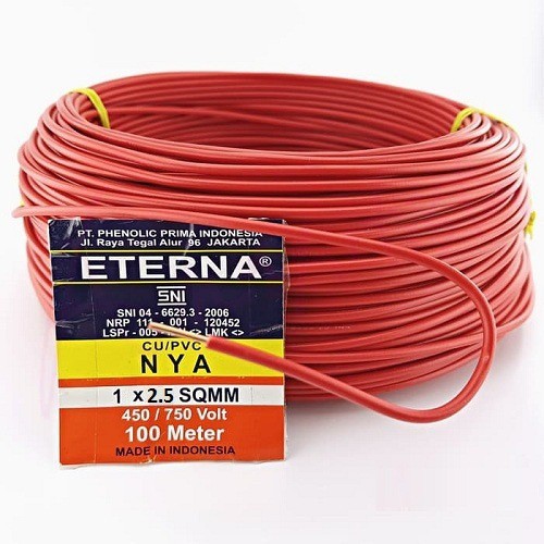 KABEL NYA 1X2.5MM @100M ETERNA