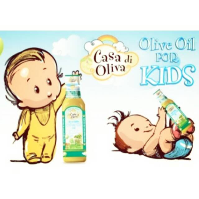 

Casa di Oliva - Olive oil for baby&kids - Minyak zaitun include bubble wrap