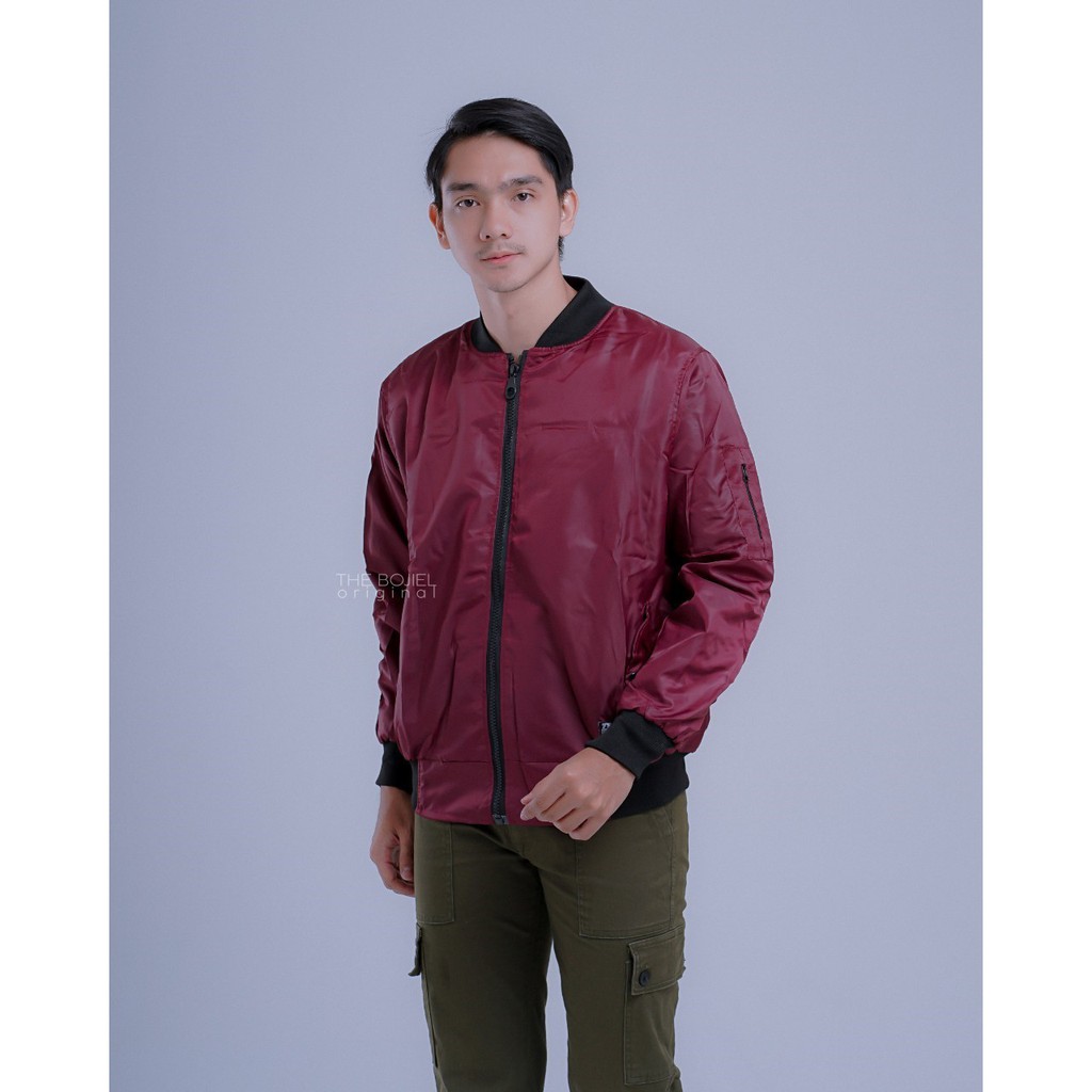 JAKET BOMBER PRIA / JAKET BOMBER PILOT / JAKET BOMBER POLOS PRIA