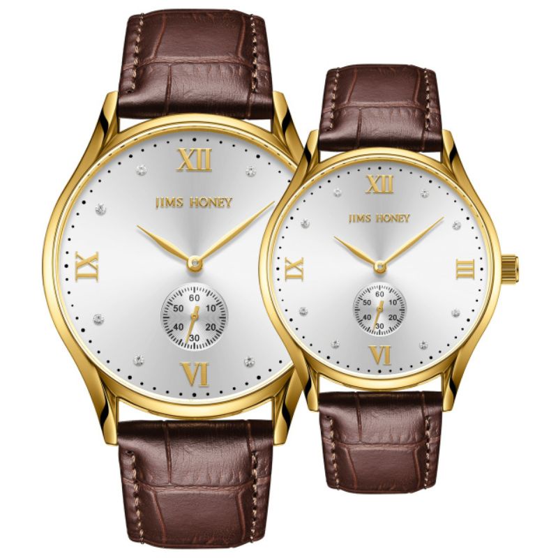Jam tangan couple jims honey JHW 08 anti air