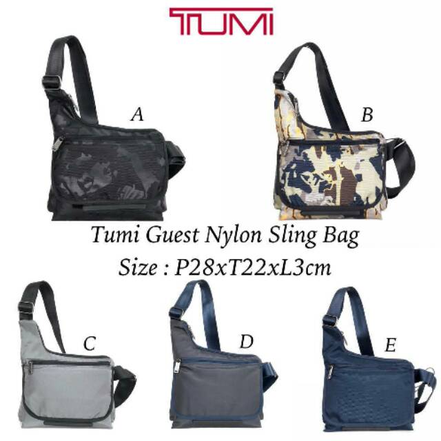 Tumi Guest Nylon Sling Bag
