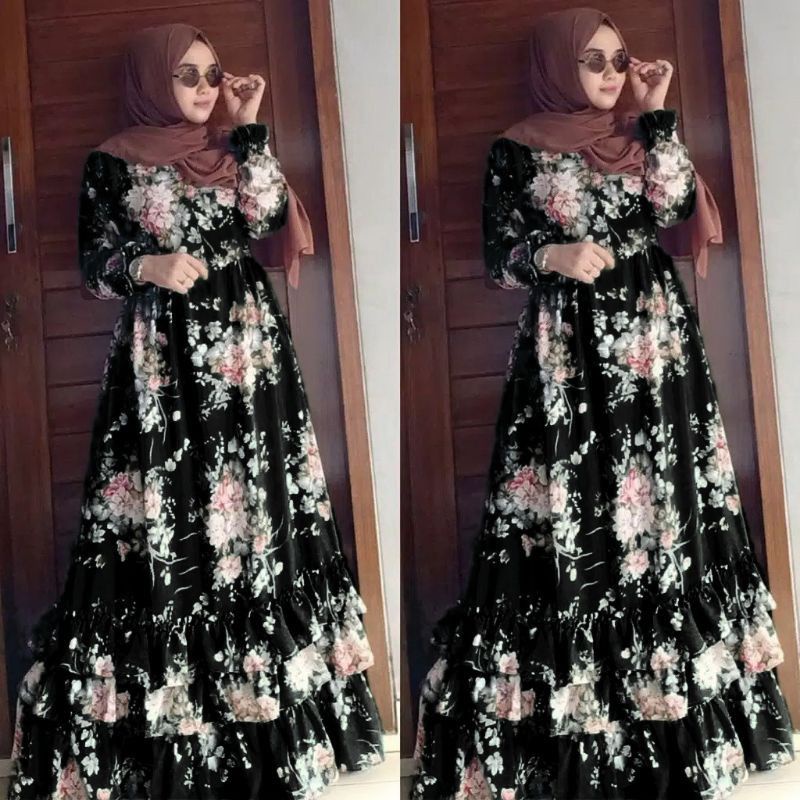 Andara flower maxy ceruty umpak