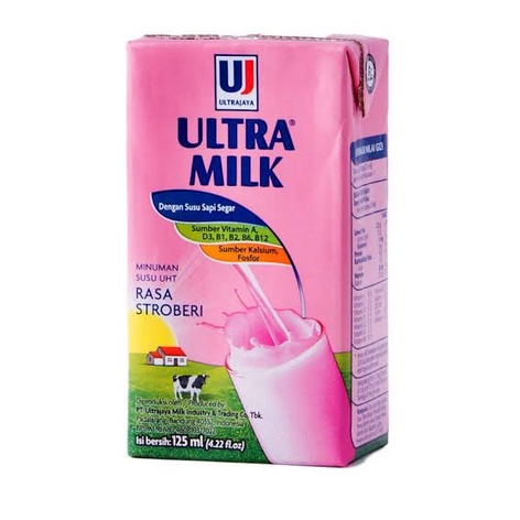 

101bfbb Susu Ultra 125Ml Strawberry Stroberi 125 Ml Xa201As