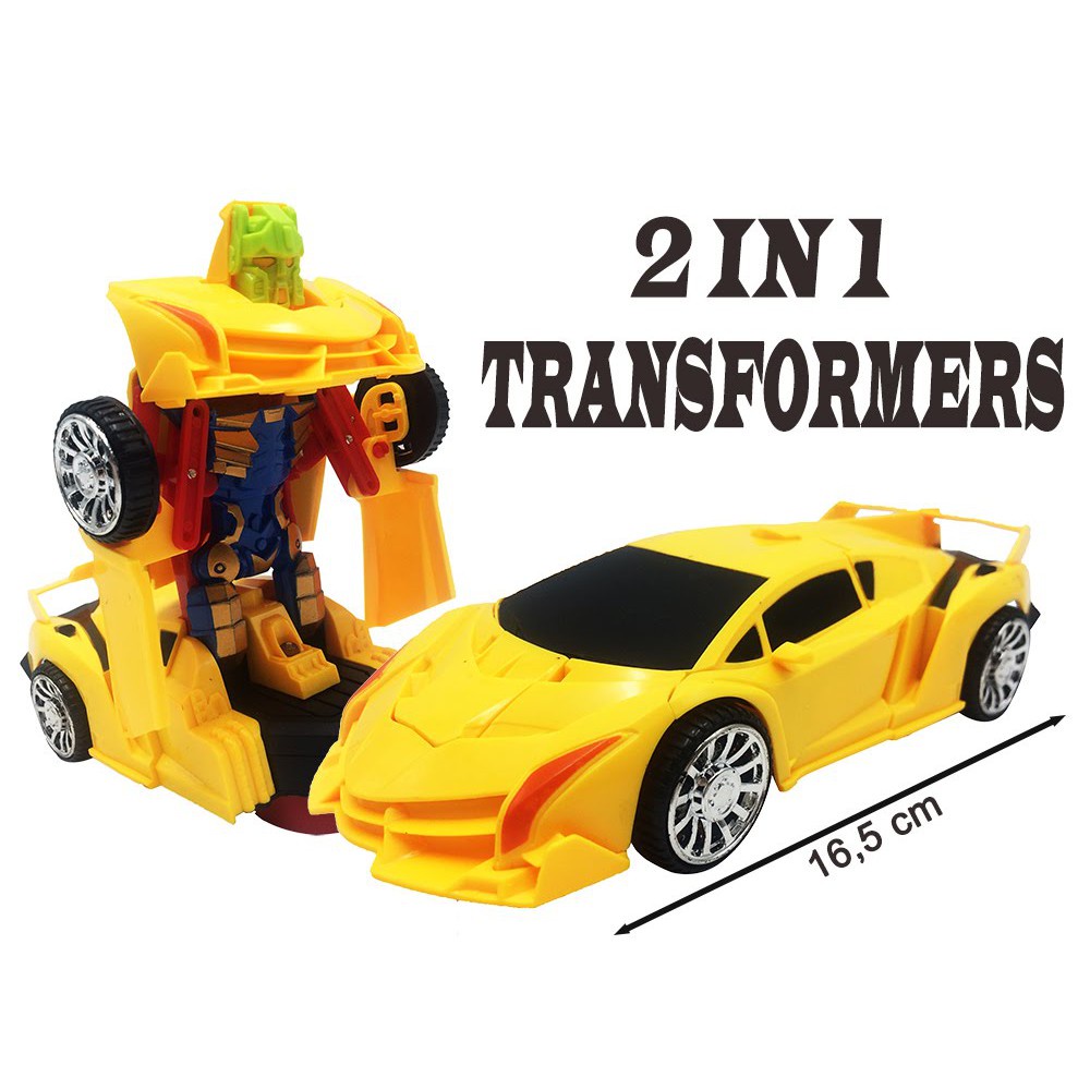 DEFORMATION ROBOT / MAINAN MOBIL BERUBAH JADI ROBOT TRANSFORM BUMBLE BEE