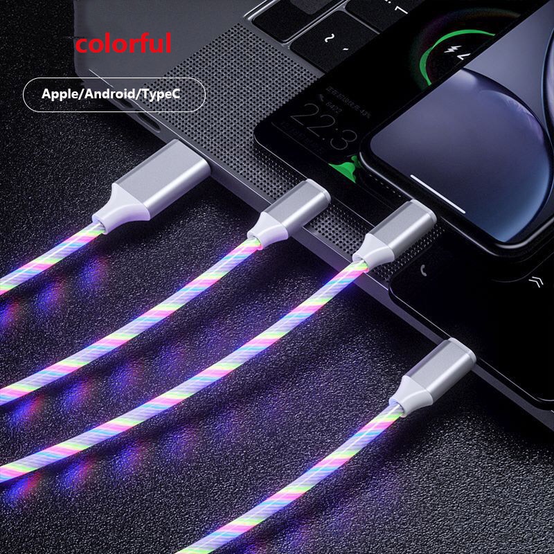 Kabel data / Charger Usb Tipe-C fast charging Untuk Apple / Android