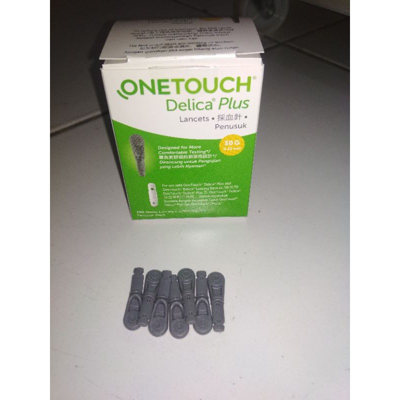 (Ecer) Lancet Delica Onetouch / Jarum Delica Plus One Touch