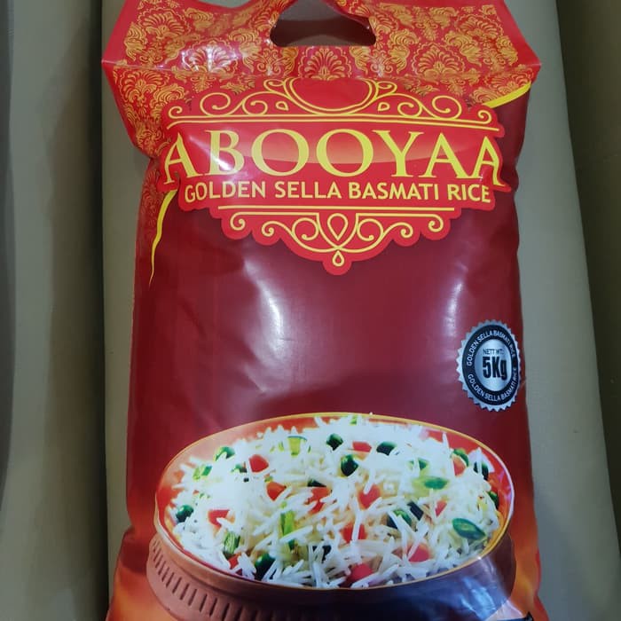 

Promo 5 kg Beras Basmati Abooyaa Dari India Qualitas Diatas White Pearl Berkualitas