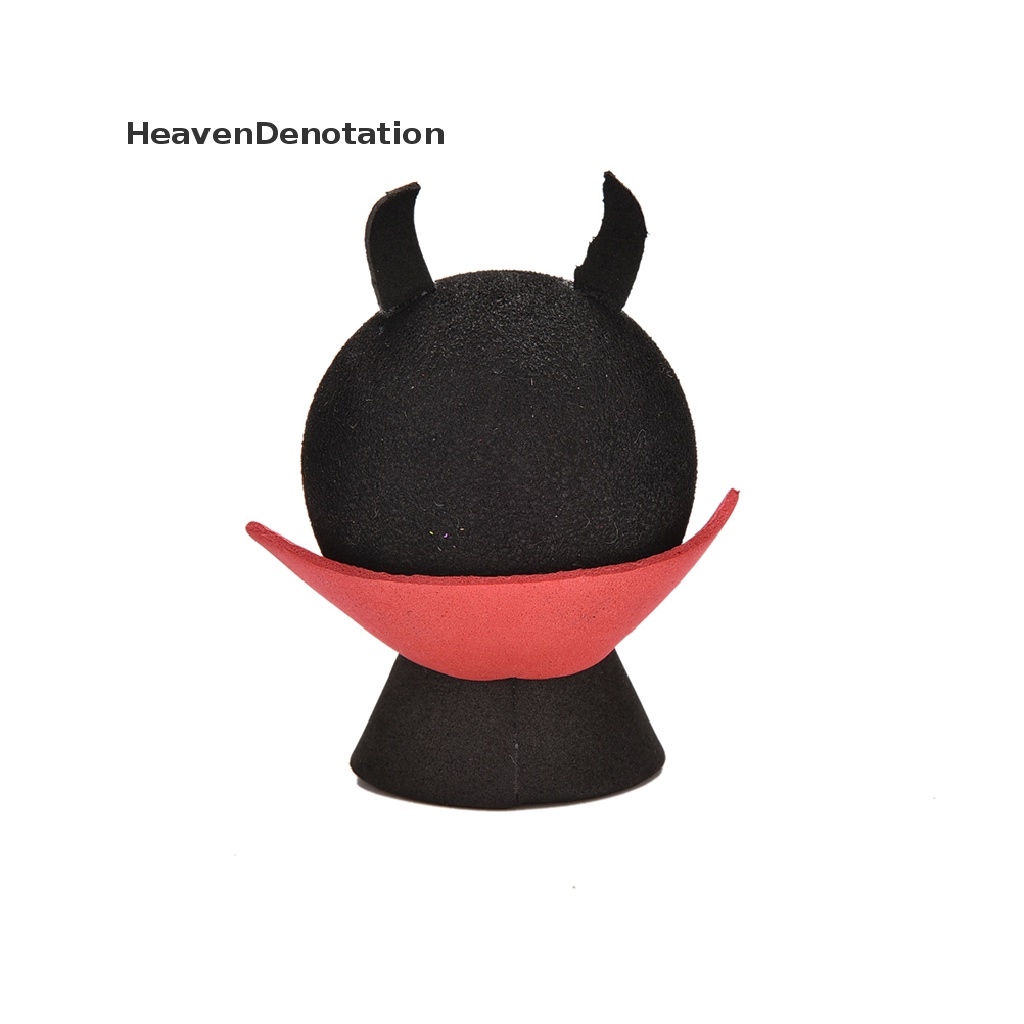 [HeavenDenotation] 1 Pcs Red Shirt Devil Antenna Topper Eva Decorative Car Topper Balls Black