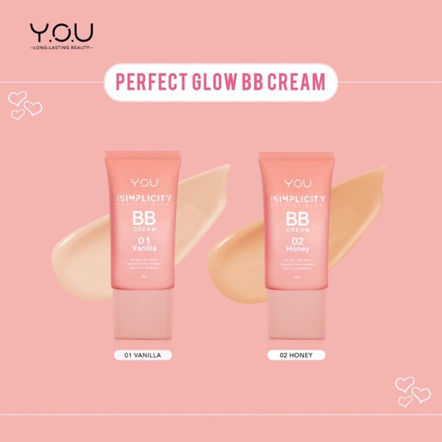 YOU ( Y.O.U ) THE SIMPLICITY PERFECT GLOW BB CREAM