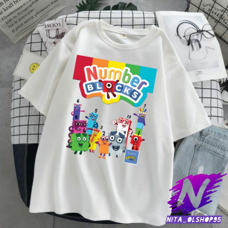 number blocks baju anak number blocks kartun anak