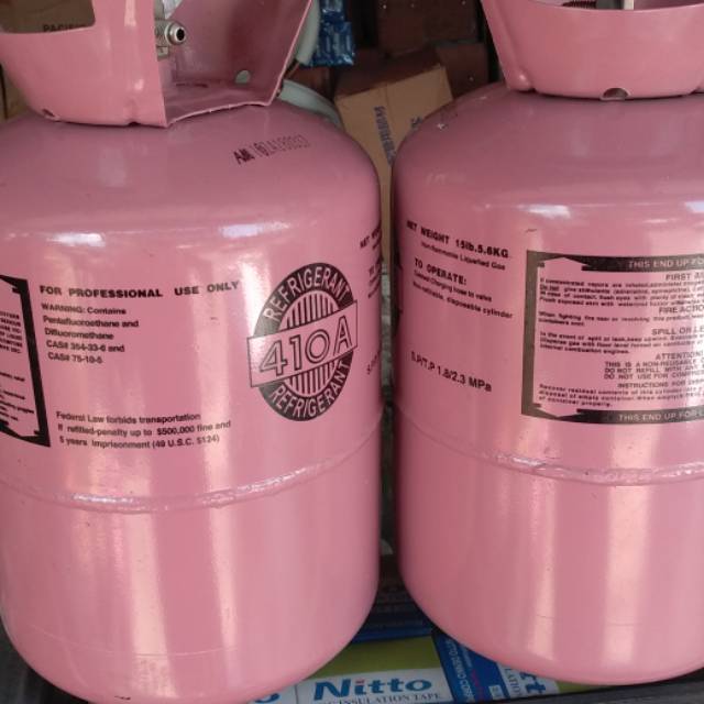 Freon R410a kiloan Refrigent Tabung Kecil Isi fure 1,5 kg r410