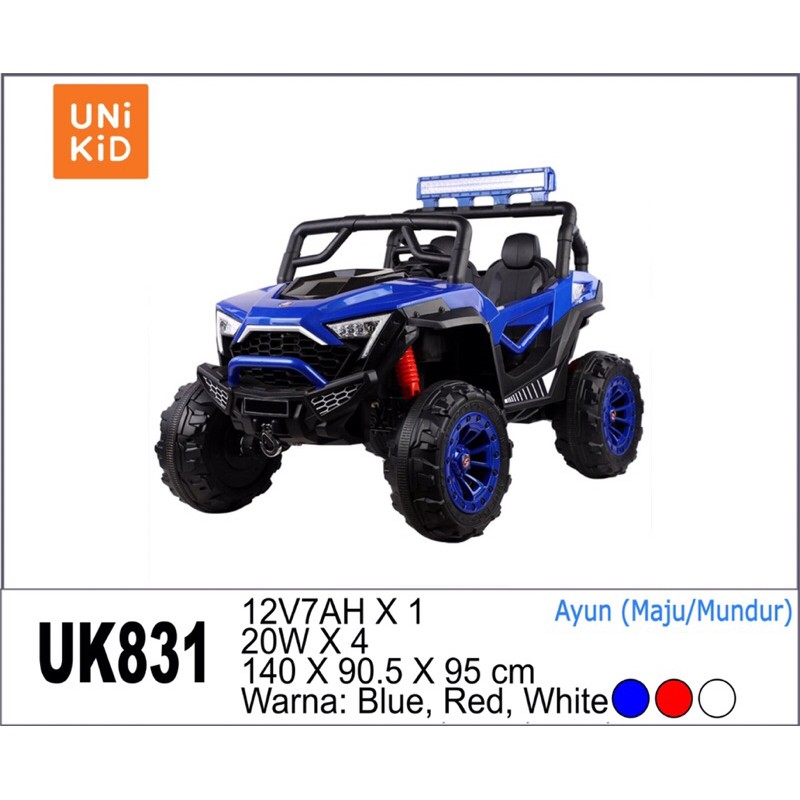 Mobil aki mainan anak Unikid UK 831