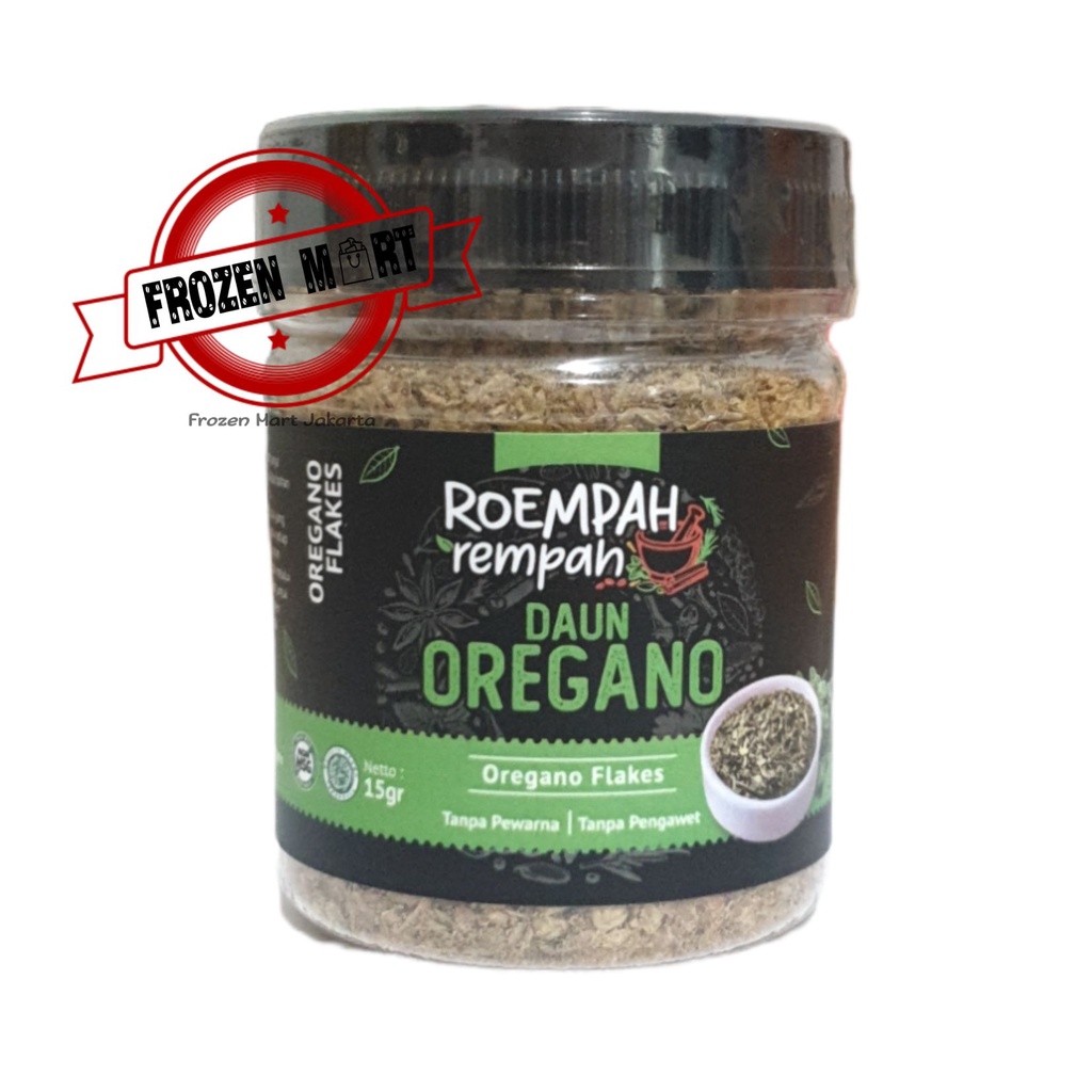 ROEMPAH REMPAH Daun Oregano Kering / Oregano Leaves Flakes 15Gr