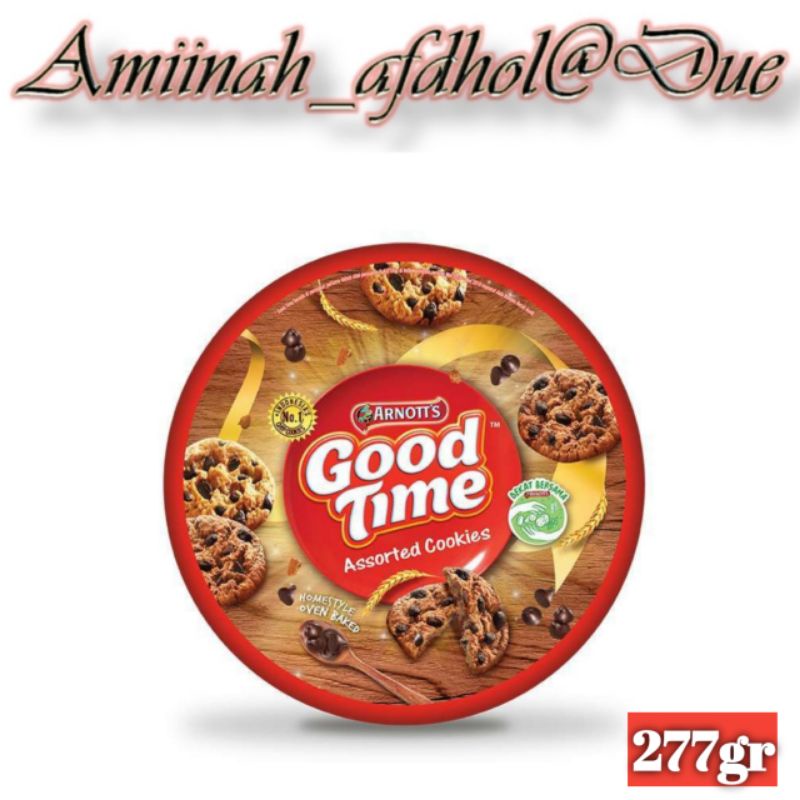 

Good Time Assorted Cookies Kaleng [ 277gr ]