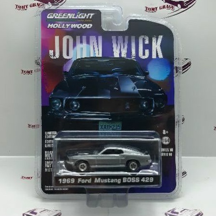 Greenlight John Wick 1969 Ford Mustang BOSS 429