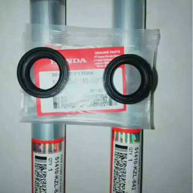 As shock depan vario 110 125 150 fi beat fi scoopy fi spacy fi harga 1 set 2 pcs kzL (tanpa seal shock)