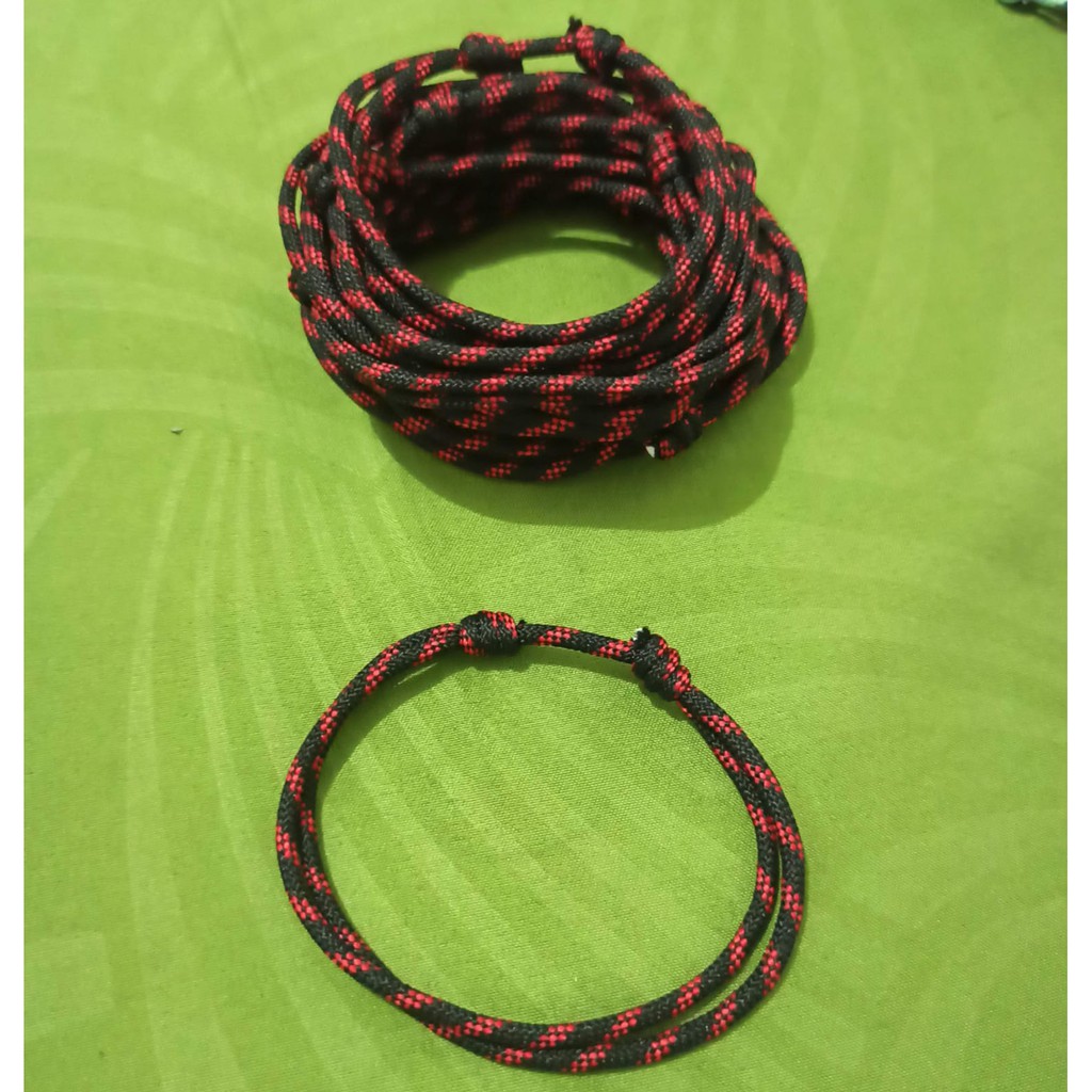 kalung kucing /kalung perusik /kelinci/ kalung anjing tali prusik 3mm bell / lonceng TERMURAH-08