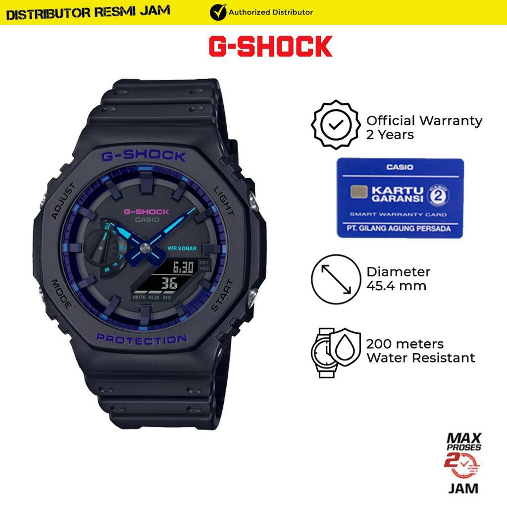 GShock GA-2100VB-1ADR GA-2100 GA2100VB GA2100 Garansi Resmi 2 Thn