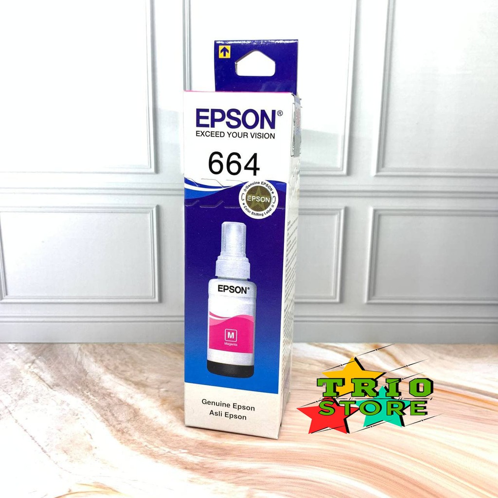 Tinta Epson 664 For Ink Printer L100/L120/L200/L210/L220/L310/L360-Magenta/Magenta